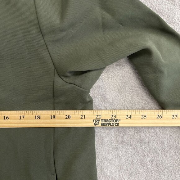 NWOT 32 Degrees Heat Men's M Olive Green Full-Zip Windbreaker Jacket - Picture 5 of 8